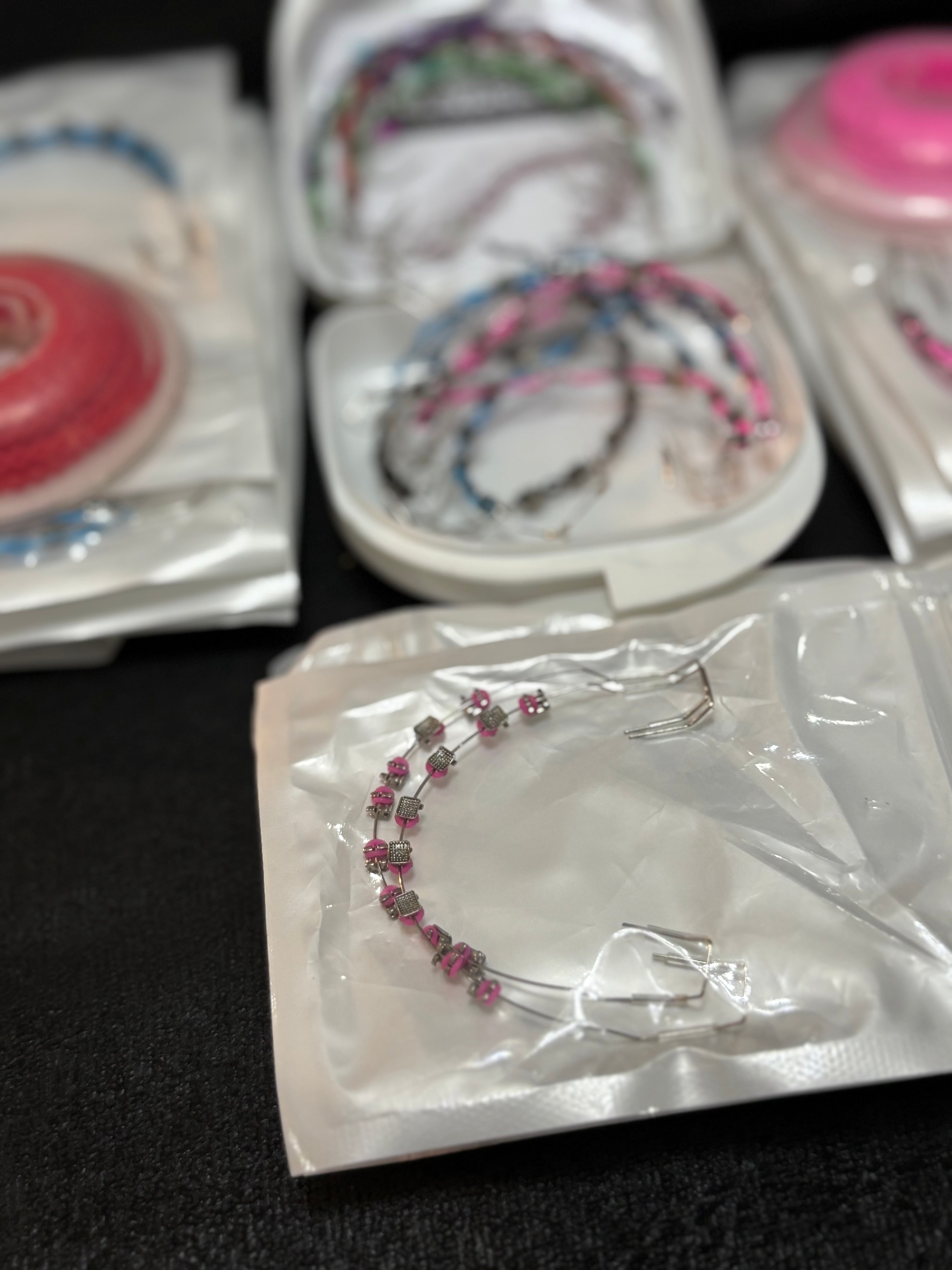 Wholesale Clip-On Removable Braces – 5pcs per Set