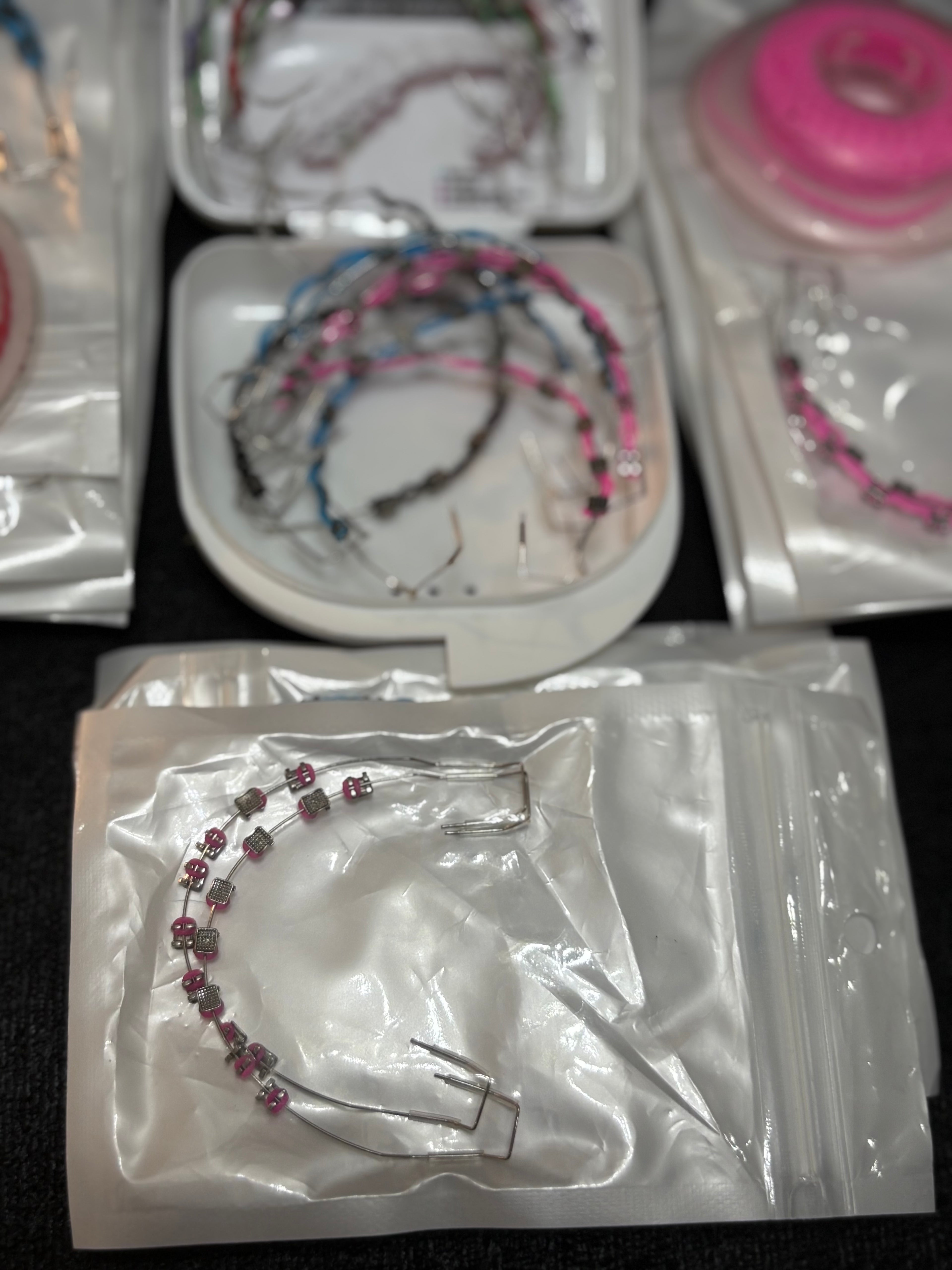 Wholesale Clip-On Removable Braces – 5pcs per Set