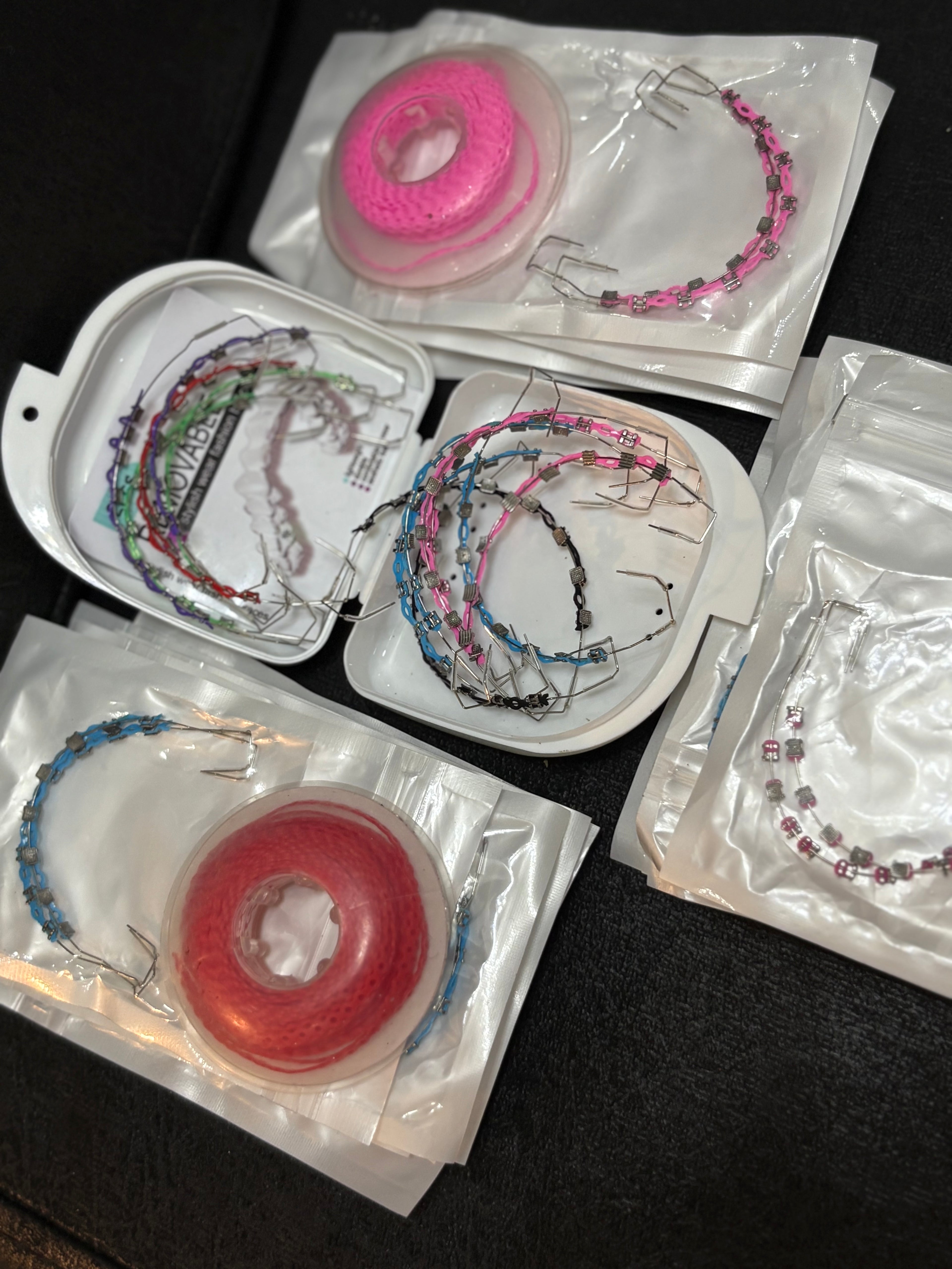 Wholesale Clip-On Removable Braces – 5pcs per Set