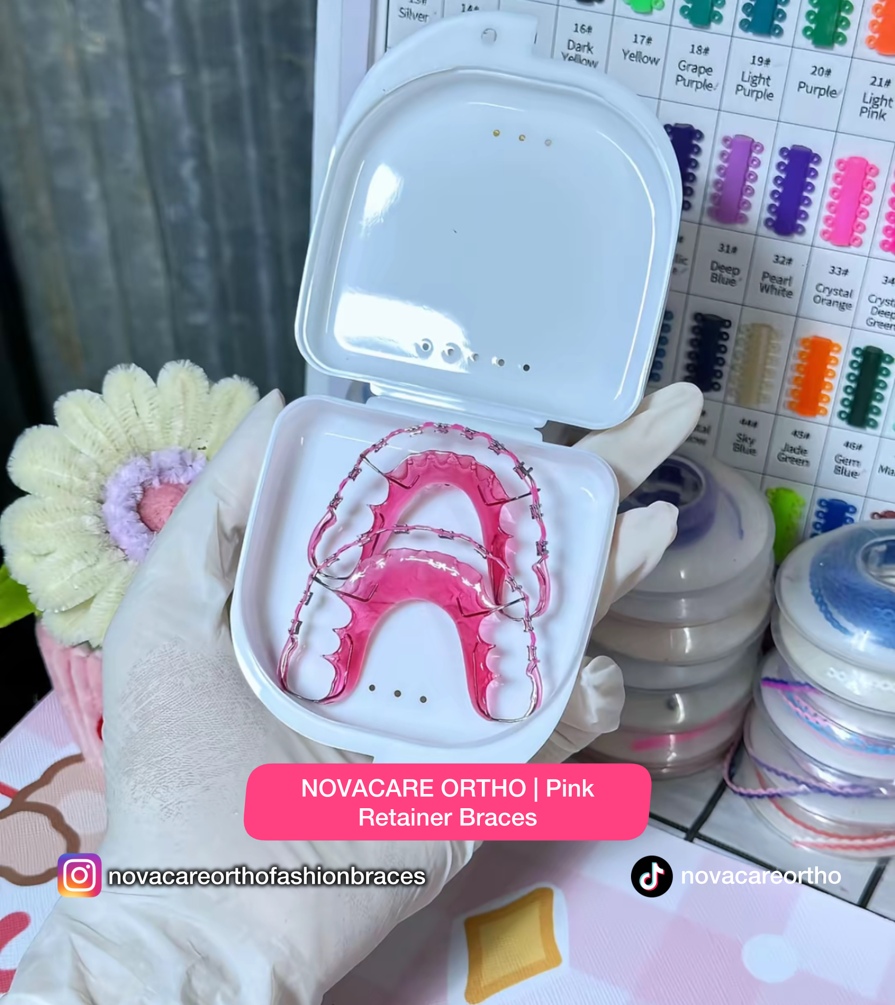 Cosplay Retainer Style Fashion Braces | Limited Stock