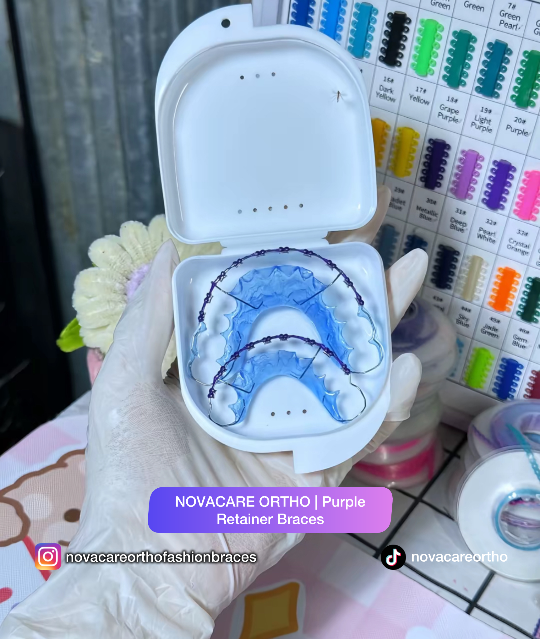 Cosplay Retainer Style Fashion Braces | Limited Stock