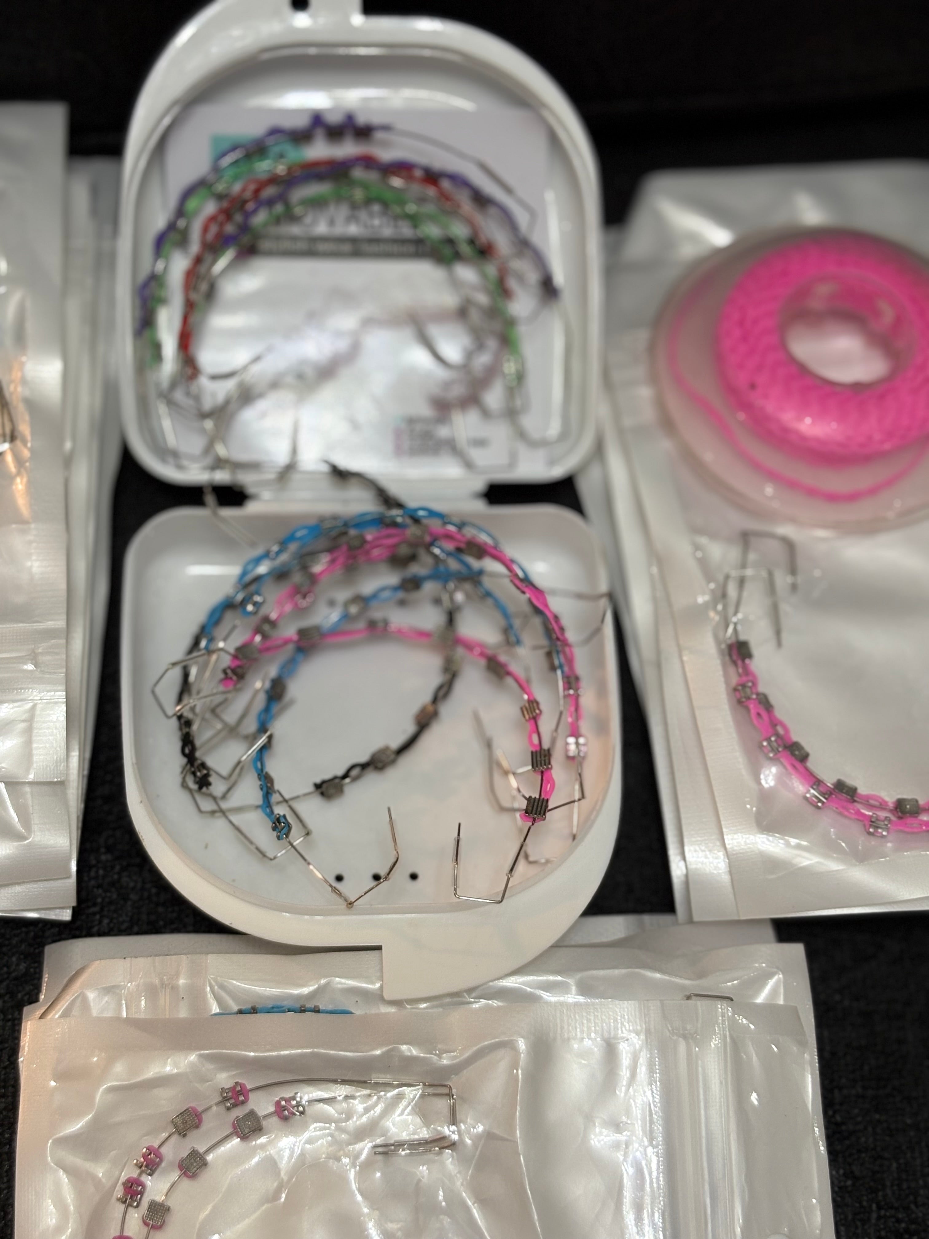Wholesale Clip-On Removable Braces – 5pcs per Set